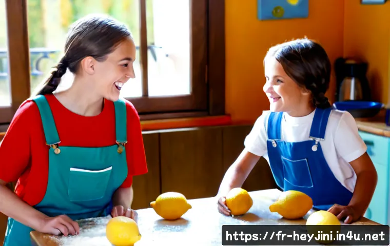 헤이지니 콘텐츠의 인기 요소 - Photorealistic cheerful French family entertainment scene, friendly female children’s host in modest...